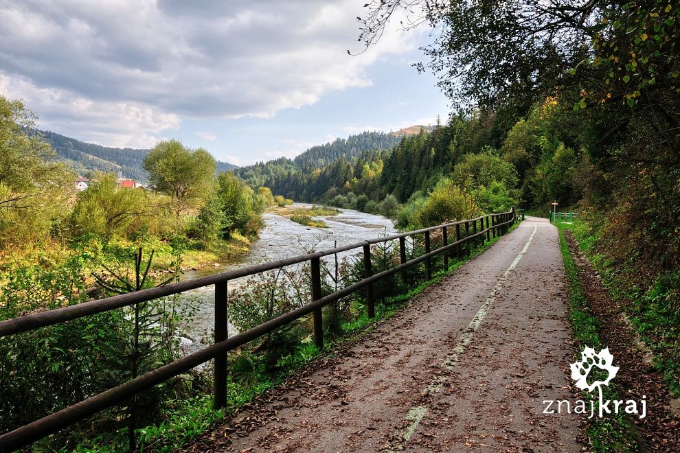 droga-rowerowa-nad-bystrzyca-na-slowacji