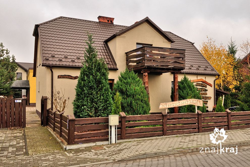 Gościnny pensjonat w Brusach