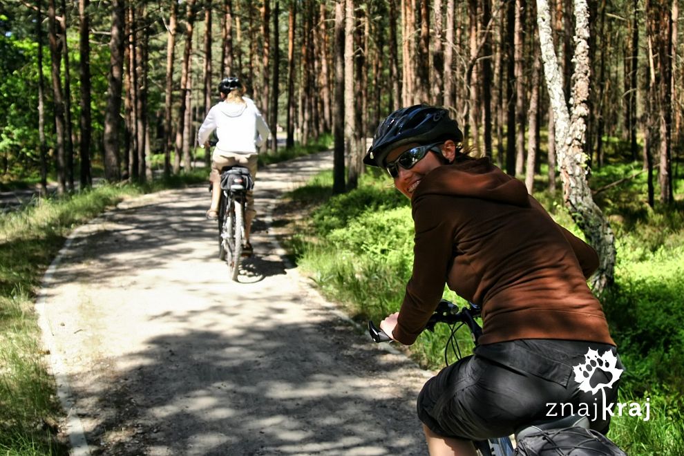 Ścieżka rowerowa po Mierzei Helskiej