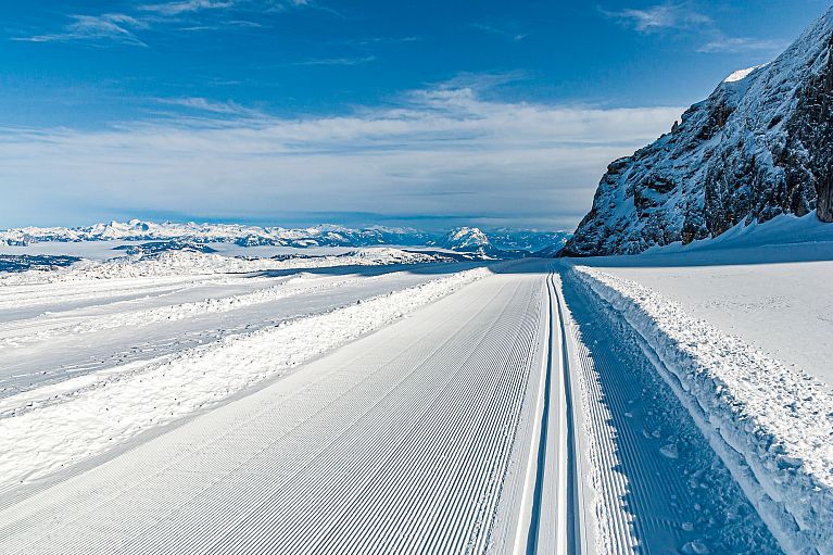 Trasa biegowa Ramsau na lodowcu Dachstein Trasa biegowa Ramsau na lodowcu Dachstein