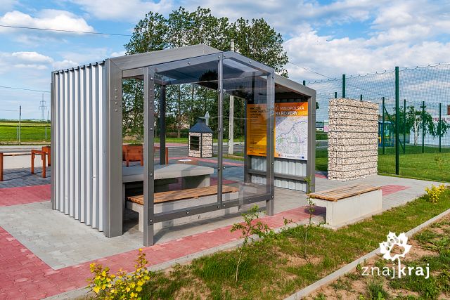 Miejsca odpoczynku rowerzystów nad Wisłą