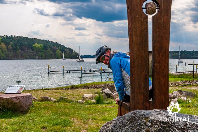 Przed smażalnią nad Werbellinsee