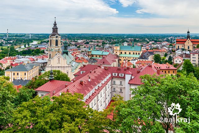 Panorama Przemyśla z Zamku Kazimierzowskiego