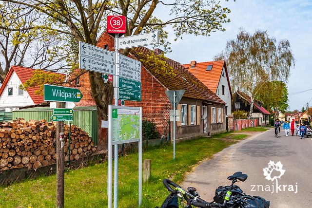 Rowerowe drogowskazy w Niemczech