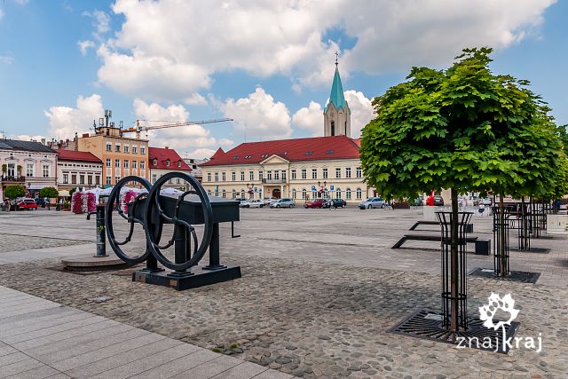Rynek w Oświęcimiu po rewitalizacji