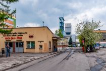 Brama wjazdowa do kopalni Jastrzębie Brama wjazdowa do kopalni Jastrzębie