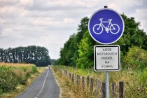 Droga dla rowerów na Morawach
