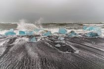 Lodowy spektakl nad Oceanem Atlantyckim