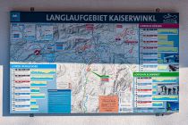 Mapa tras narciarskich w Tyrolu