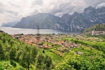 Pierwszy widok na Lago di Garda Pierwszy widok na Lago di Garda