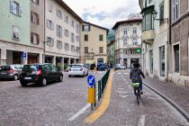 Rowerowe pasy w Rovereto Rowerowe pasy w Rovereto