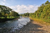 Soła przepływająca przez Beskid Żywiecki