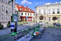 Stacja roweru miejskiego w Bielsku-Białej Stacja roweru miejskiego w Bielsku-Białej