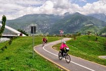 Turyści rowerowi w Trentino Turyści rowerowi w Trentino