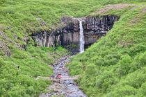 Wodospad Svartifoss koło Skaftafell Wodospad Svartifoss koło Skaftafell