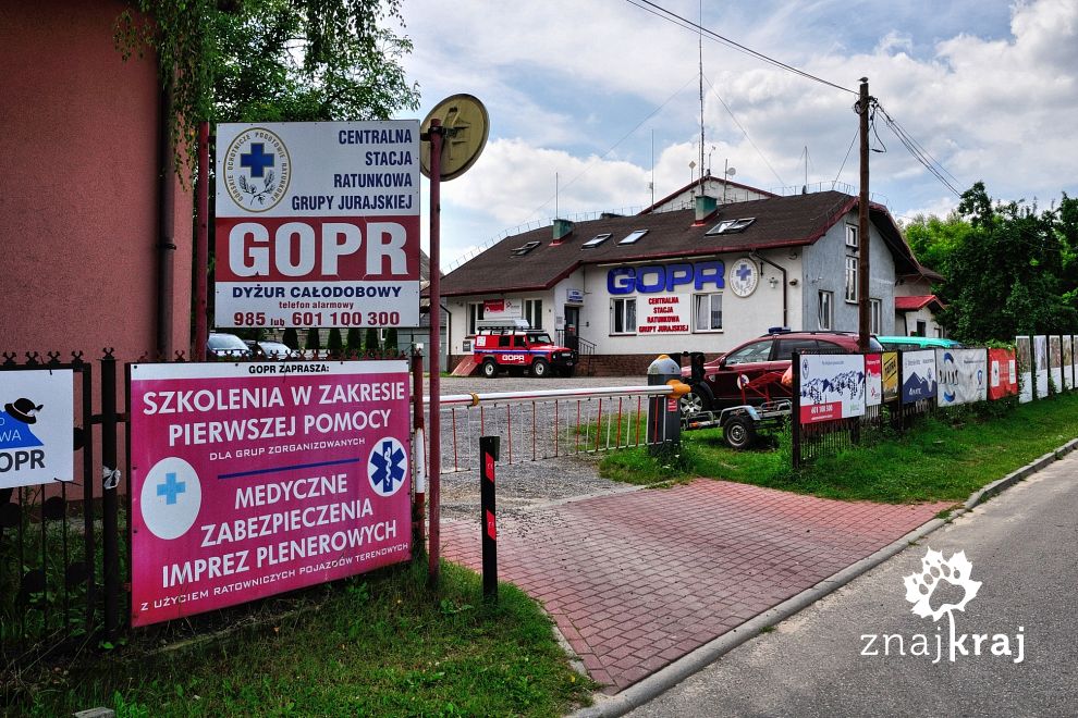 Baza GOPR w Podlesicach