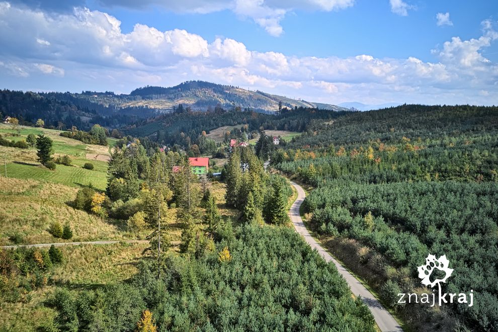 Beskid Żywiecki w okolicy Rajczy