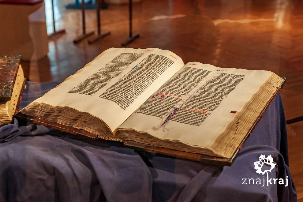 Biblia Gutenberga w Pelplinie