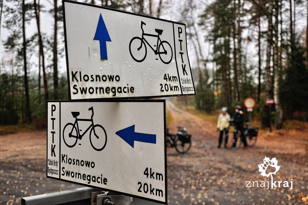 Bogactwo rowerowych drogowskazów
