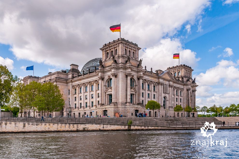Budynek Reichstagu w Berlinie