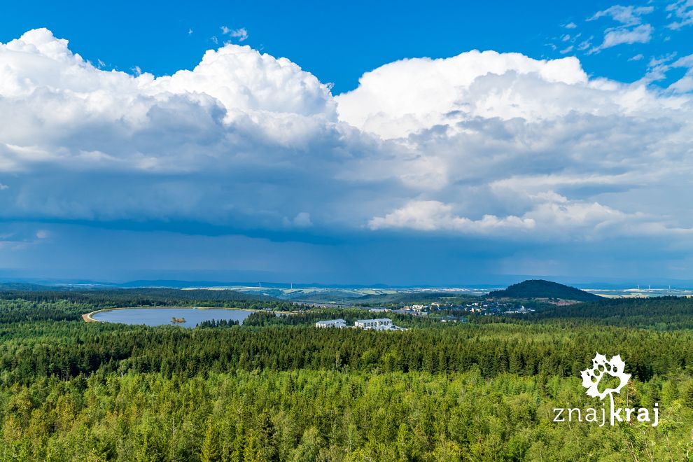 Burza i wał szkwałowy nad Altenbergiem