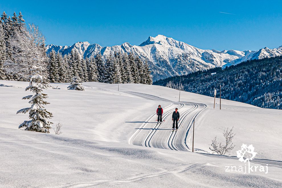 Narciarska trasa biegowa w Kleinwalsertal