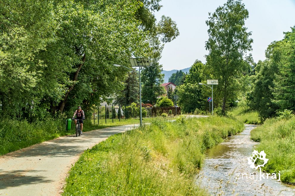 droga-rowerowa-nad-kryniczanka-w-krynicy