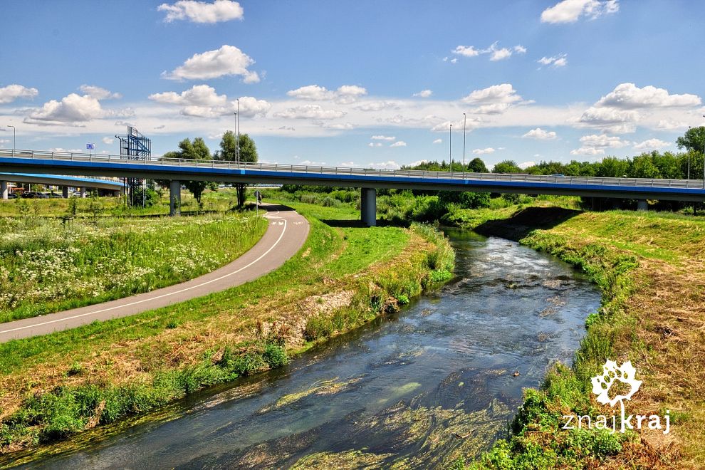Droga rowerowa nad Wartą w Częstochowie