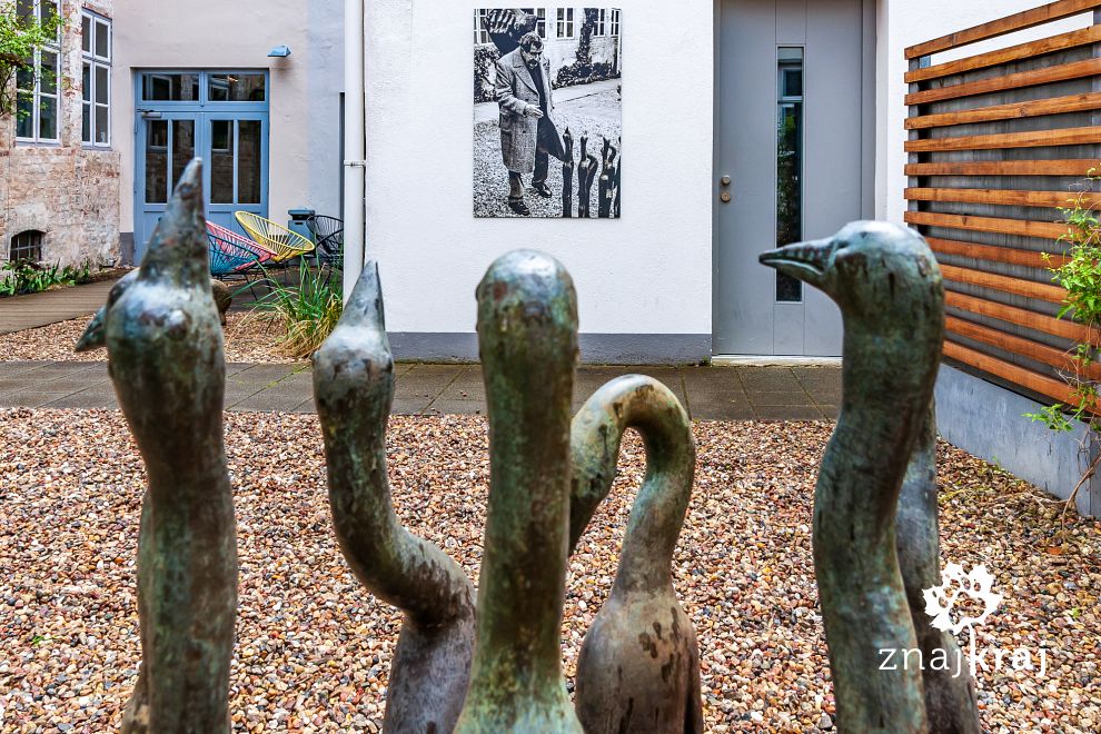 Dziedziniec muzeum Güntera Grassa