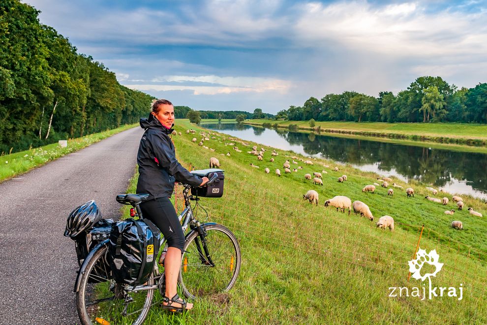 Szlak rowerowy nad Łabą w Brandenburgii