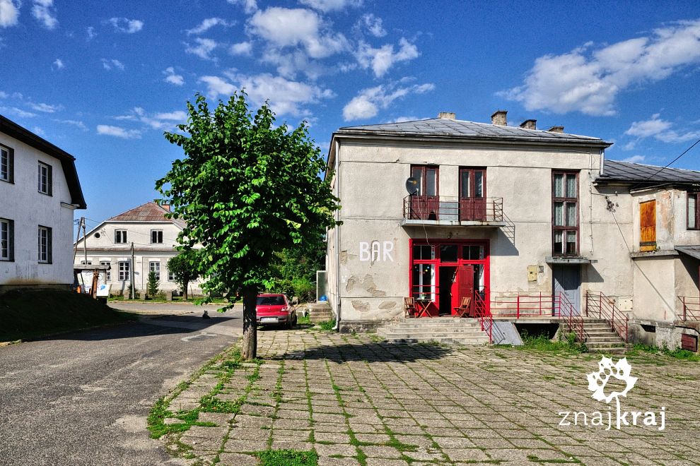 Filmowy i prawdziwy bar w Jaśliskach