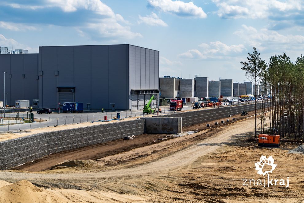 Gigafabryka Tesli pod Berlinem