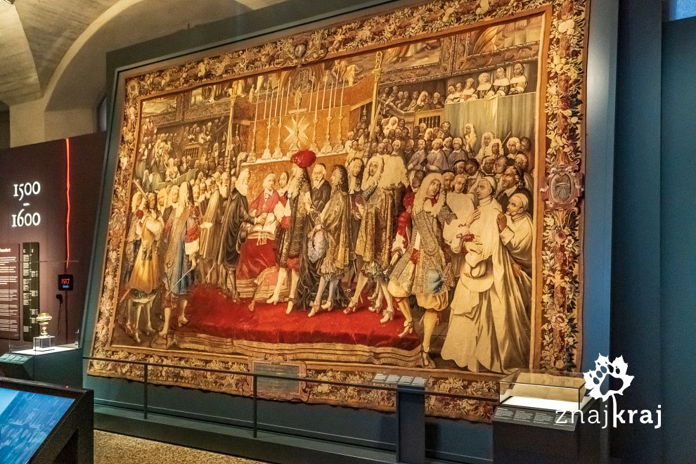 Gobelin w Szwajcarskim Muzeum Narodowym w Zurychu