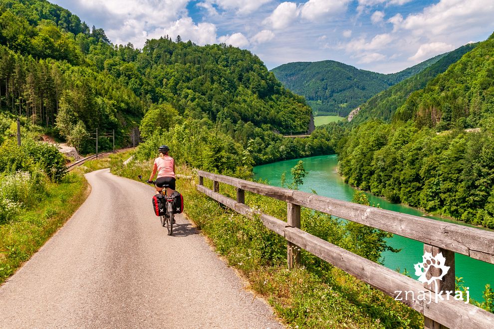 Szlaki Turystyczne W Alpach Austriackich Austria na lato: szlak rowerowy Ennsradweg w Alpach austriackich