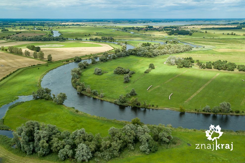 Meandrująca Hawela pod Rathenowem