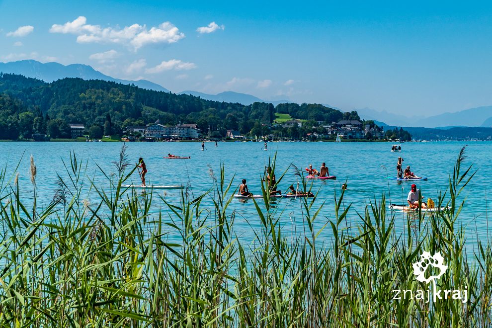 Jezioro Wörthersee w Karyntii