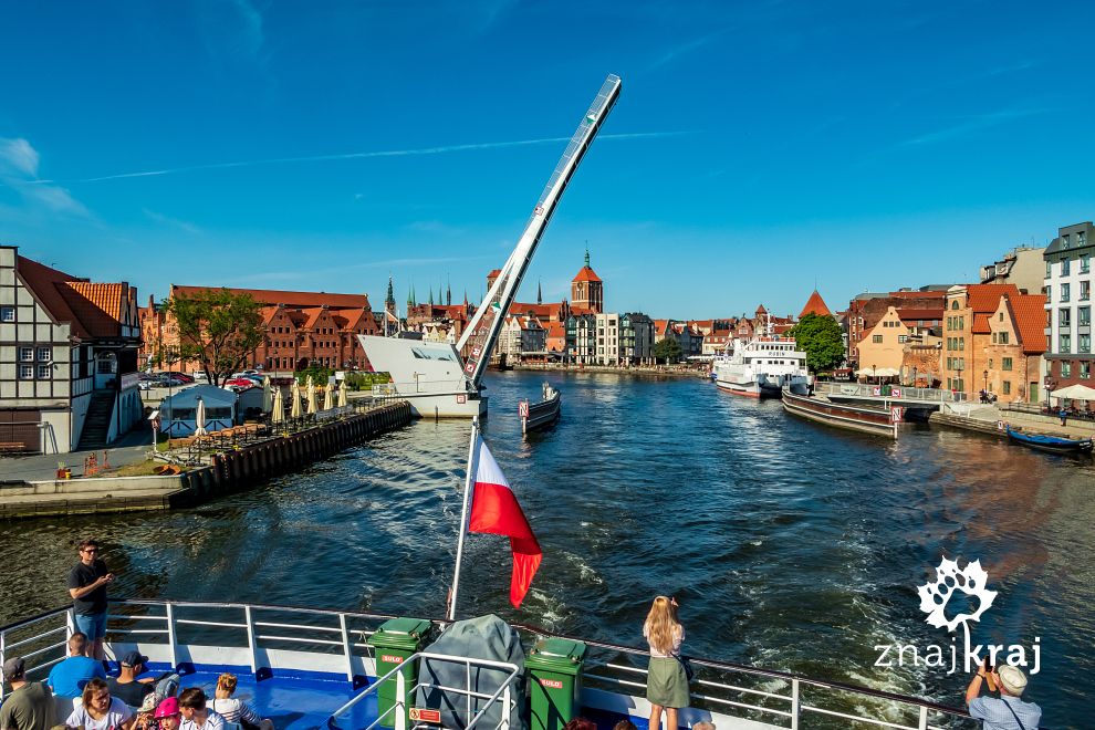 Kładka nad Motławą w Gdańsku