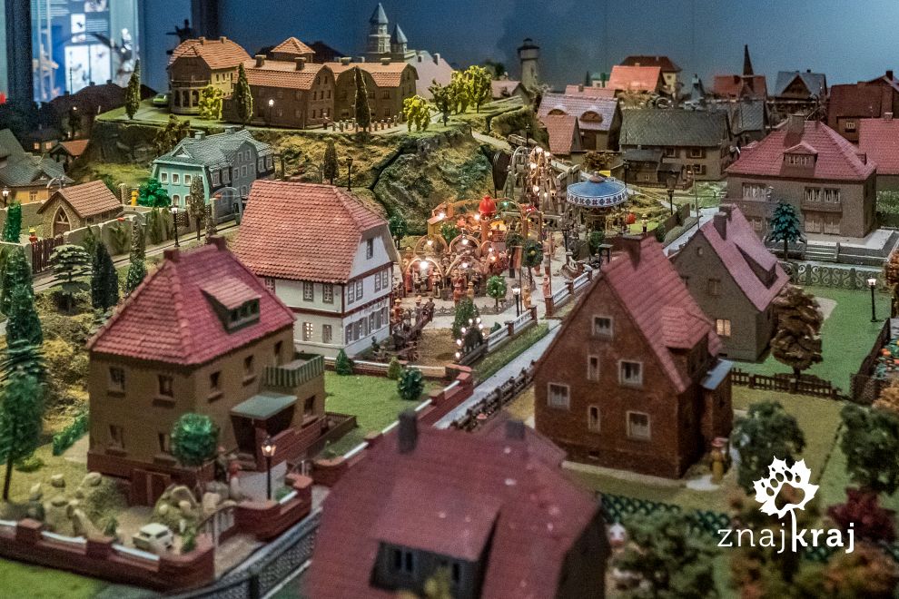 Makieta w Muzeum Zabawek w Seiffen