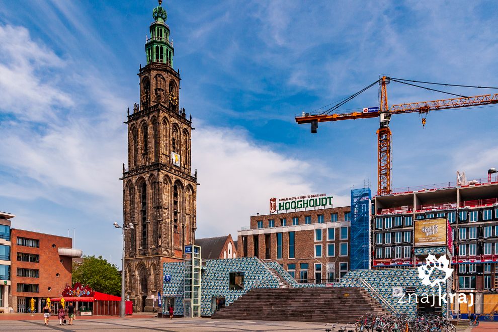 Martinitoren - wieża św. Marcina w Groningen