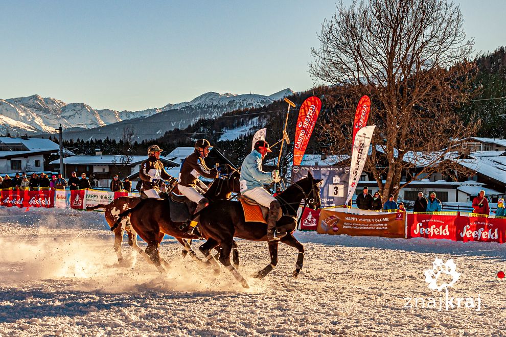 Międzynarodowy turniej snow polo w Seefeld