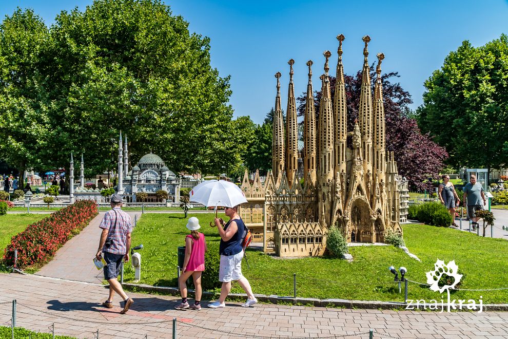 Minimundus - park miniatur w Klagenfurcie