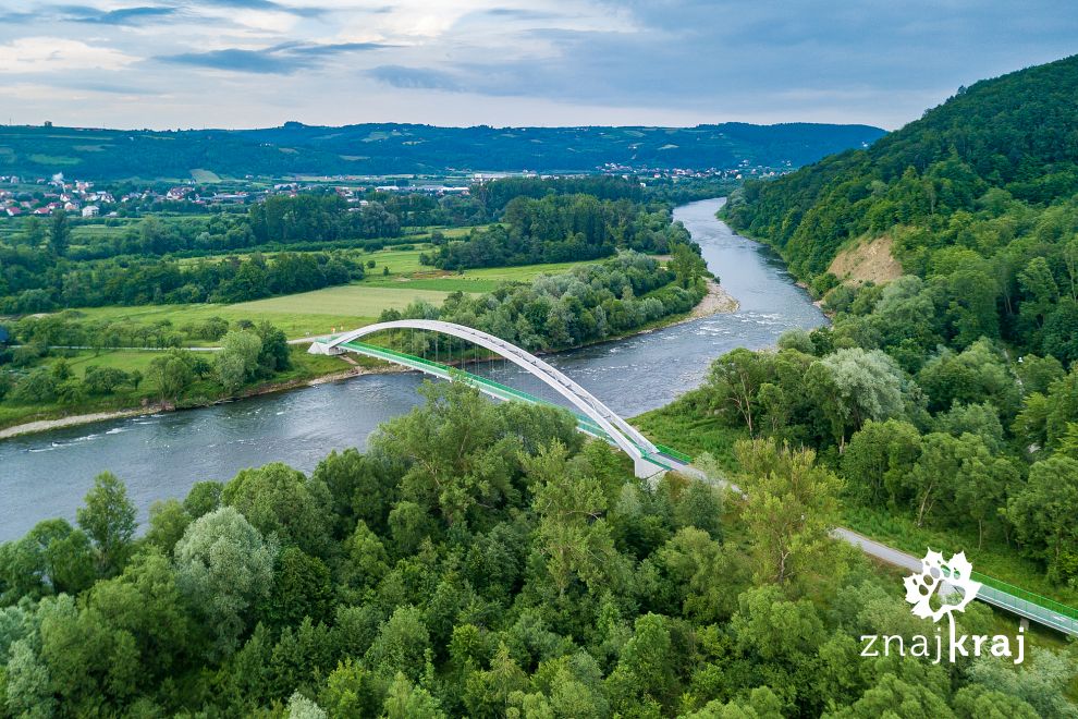 most-rowerowy-velo-dunajec-w-malopolsce-