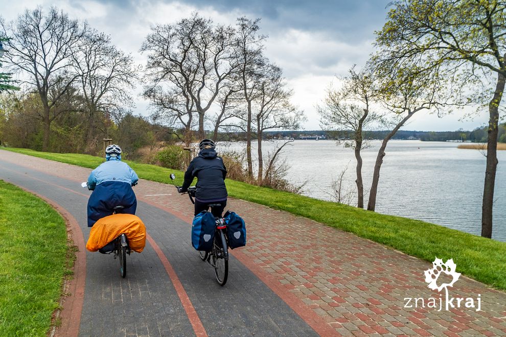 Pieszo-rowerowa promenada nad Jeziorakiem w Iławie