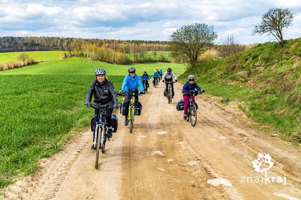 Na szlaku rowerowym na Mazurach Zachodnich