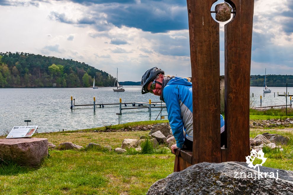 Przed smażalnią nad Werbellinsee