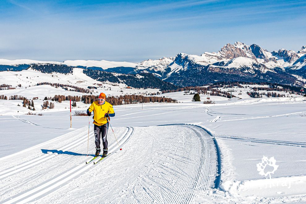 Dolomity na nartach biegowych