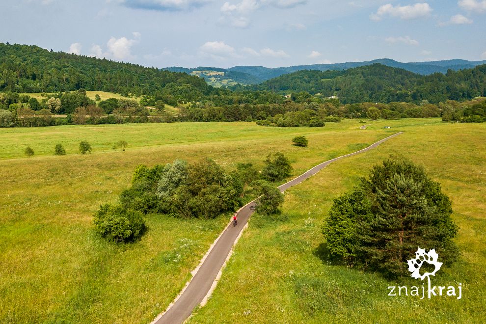 Droga rowerowa na szlaku EuroVelo 11 na Słowacji