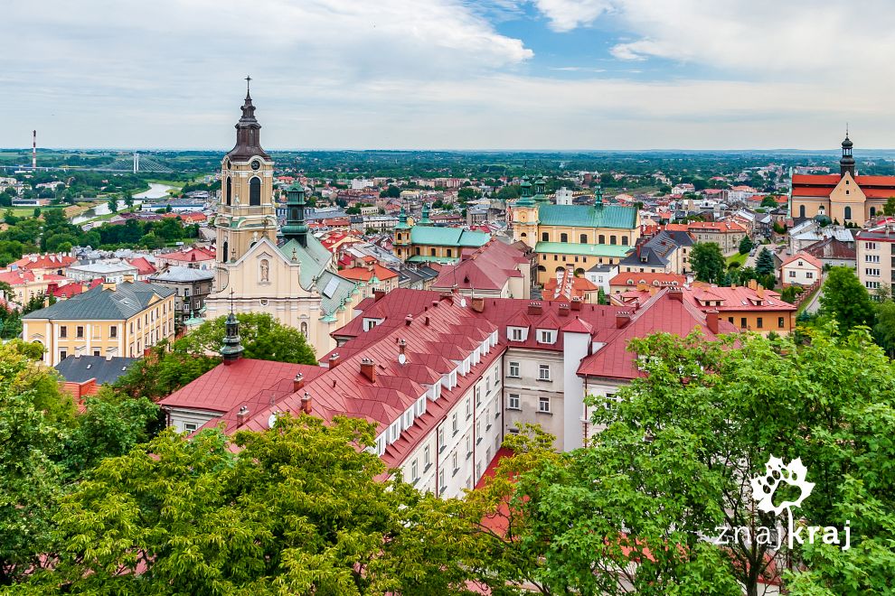 Panorama Przemyśla z Zamku Kazimierzowskiego