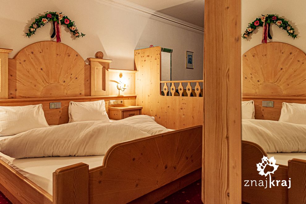 Pokój w hotelu Sonneck w Kössen