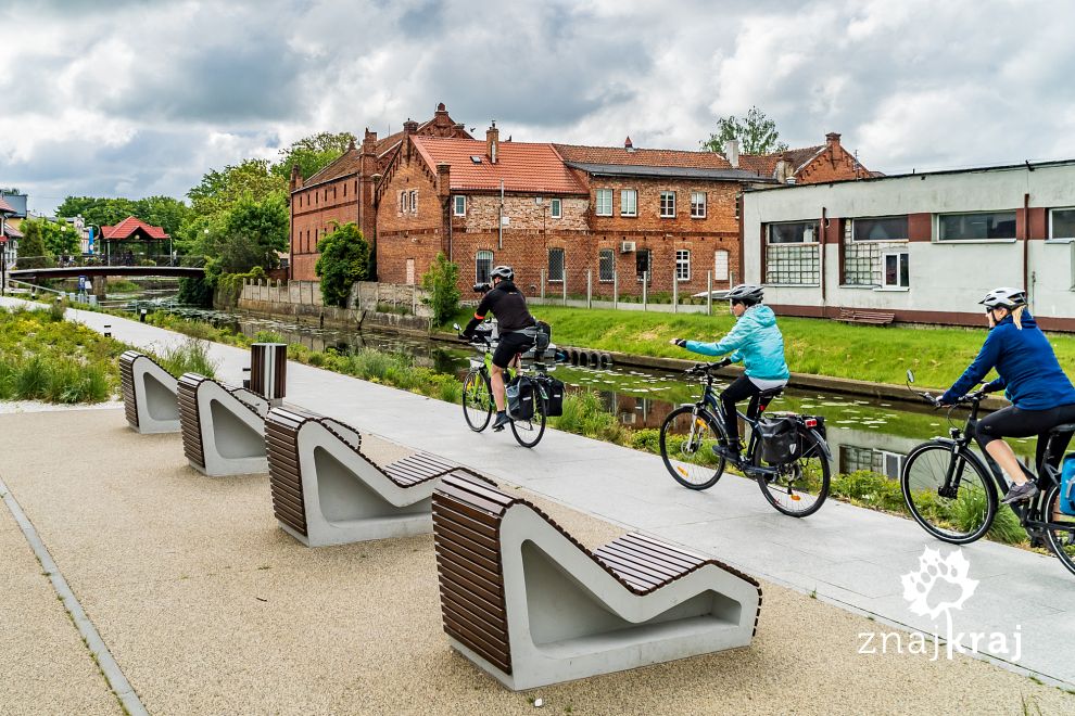 Promenada nad Tugą w Nowym Dworze Gdańskim